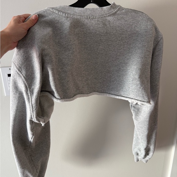 Joah Brown Crop Sweater - Picture 3 of 3